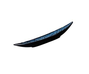 Homoyoyo Plato de Cerámica para Sushi y Sashimi Diseño Clásico Azul, Multiusos Fina Elaboración Adecuado para Fiestas Obsequios y Uso Hogar