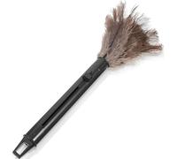 Homoyoyo Plumero Extensible de Plumas de Avestruz Ant Estático Reutilizable para Limpieza Hogar Coche y Oficina Multipropósito y Suave para Muebles y Superficies Delicadas