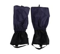 Homoyoyo Polainas para Botas de Nieve Impermeables de Nylon para Hombres y Mujeres, Protección contra Arena y Acceso Rápido, Ideales para Senderismo y Aventuras en Montaña, Paquete de 2