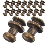 Homoyoyo Pomos Vintage Fáciles de Instalar 30 Piezas Mini Tiradores de Aleación de Zinc Orificio para Armarios y Cajones de Cocina para Organización