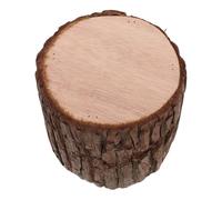 Homoyoyo Portavelas de Madera Artesanal Realista para Decoración Rústica de Mesa Soporte Ligero y Portátil para Bodas y Centros Decorativos Acabado Detallado