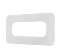 Homoyoyo Protector Adhesivo para Bordes de Aleta de Paddle Surf, Base de Aleta Central para Tablas de Paddleboard y Kayak, Parche Autoadhesivo Resistente Color Gris Suave, Accesorio