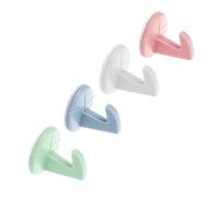 Homoyoyo Protector de Pared para Puerta con Amortiguador de Silicona Gruesa y Gancho Tapón Anticolisión Silencioso Blanco Adhesivo Doble Cara Cojín Amortiguador para Hogar y Muebles