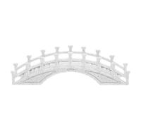 Homoyoyo Puente Miniatura de Estilo Vintage para Decoración de Jardín Pequeño Micropaisajismo y Casas de Muñecas Modelo de Puente Curvado de Plástico Accesorio para Micro Jardines y