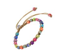 Homoyoyo Pulsera De Cristales Chakras Con Cuentas Naturales y Diseño Para Yoga y Femenino