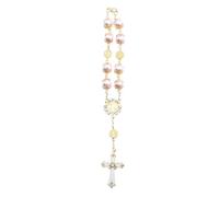 Homoyoyo Pulsera De Cruzado De Caravaca Pulsera Católica Dije De Cinta De Muñeca