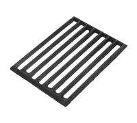 Homoyoyo Rejilla de Hierro Resistente para Barbacoa y Parrilla Rectangular de Leña para Uso Exterior Soporte Duradero para Fuego y Brasas Diseño Simple para Mejor Circulación de Aire