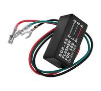 Homoyoyo Relé Intermitente LED Dop-3x de Plástico Negro para Motocicleta | Controlador de Señal, Alta Luminosidad, Instalación Sencilla, Compacto y Portátil, para Indicadores de Dirección