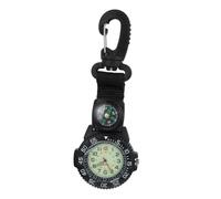 Homoyoyo Reloj De Bolsillo Carabinero Multifuncional para Senderismo y Montañismo Brújula Accesorio y Elegante para Actividades Al Aire