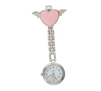 Homoyoyo Reloj De Enfermera Diseño De Corazón De Bolsillo Médico De Aleación Luminoso para Mujer