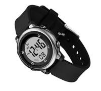 Homoyoyo Reloj Electrónico LED Resistente al Agua Multifunción | Pantalla Luminosa Alarma y Cronómetro, Visualización Semanal, Color Negro, Uso Nocturno y Diario