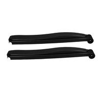 Homoyoyo Reposabrazos para Sillas Plegables de Playa Par de Piezas de Repuesto Acolchadas para Sillones Reclinables Compatibles Sillas de Eslinga Accesorios Ergonómicos para Exteriores