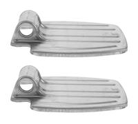 Homoyoyo Reposapiés de Metal para Silla de Ruedas Pedales Ergonómicos, Repuestos para Personas Mayores en Uso Doméstico y Clínico