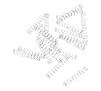 Homoyoyo Resortes de Compresión para Bolígrafos Rollerball Acero Inoxidable 04X4X20 MM 20 Unidades Repuestos para Escritura Escolar y Oficina Accesorios para Bolígrafos de Precisión