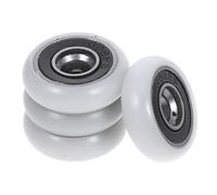 Homoyoyo Rodillos para Mampara de Ducha 4 Piezas Ruedas Rodamientos de Bolas Diámetro 19 MM Accesorios para Puertas Corredizas de Baño Fácil Montaje