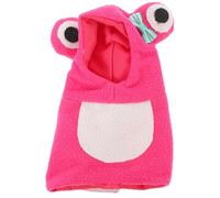 Homoyoyo Ropa Cálida para Pájaros Invierno Sudadera de Coral Polar Roja Talla M Abrigo Multifunción para Aves Domésticas Traje de Calentamiento para Loro Capa Engrosada Color Aleatorio