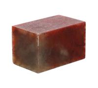 Homoyoyo Sello de Piedra para Tallado, Material Piedra Natural Rojo Shoushan, Tamaño Pequeño, para Caligrafía y Dibujo, Estampador en Blanco para Manualidades y Arte Chino, Herramienta