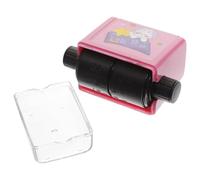 Homoyoyo Sello Rodante de Matemáticas para Sello de División Compacto de Plástico para Profesores de Primaria Tinta Incluida Adecuado para Aprendizaje Escolar y Práctica Matemática