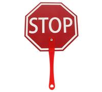 Homoyoyo Señal de Parada Portátil para Aula Paleta de Parada Ligera Material Escolar para Profesores y Estudiantes Herramienta Educativa para Junta de Evaluación Escolar 1 Unidad Uso