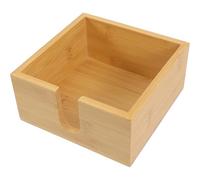 Homoyoyo Servilletero de Madera Grueso para Mesa, Organizador de Servilletas Retro Compacto, Porta Pañuelos de Papel Práctico para Cocina, Restaurante y Banquetes, Diseño Resistente