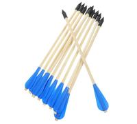 Homoyoyo Set de 10 Flechas de Bote Puntas Seguras de Goma y Madera, Diseñadas para Lanzar en Ollas Durante Eventos Infantiles