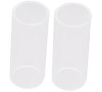 Homoyoyo Slide de Guitarra de Vidrio Estándar Cuello de Botella 5,1 Cm, 2 Piezas, Accesorio para Guitarra Acústica, Diapositiva y Duradera para Músicos Profesionales