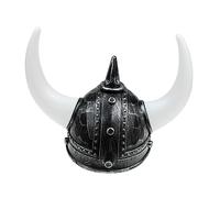 Homoyoyo sombrero de cuerno de vikingo cuernos de disfraces sombrero duro sombrero de fiesta de Halloween sombrero de cosplay de personajes históricos adorno vikingo disfraz vikingo mujer