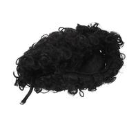 Homoyoyo Sombreros De Moda Para Mujer Pelucas Cortas y Rizadas Flequillo Pelucas Afro Negras Para Mujeres Para Cosplay Fiestas y Uso Diario