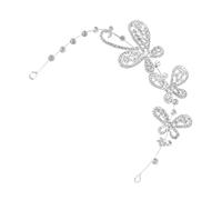 Homoyoyo Sombreros Mariposas de Cristal Adorno Cabello para Fiestas y Eventos Infantiles