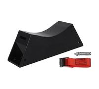 Homoyoyo Soporte Antivuelco para Tanque de Gas Negro con Tornillos de Expansión Correa de Seguridad para Cilindro Fijación de Pared para Bombonas Instalación Rápida y Duradera