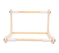 Homoyoyo Soporte de Bordado Ajustable de Madera Bastidor Compacto y para Costura Mesa o Regazo Soporte Ergonómico para Proyectos de Tapicería y Manualidades