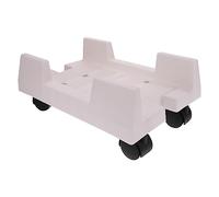 Homoyoyo Soporte De CPU Móvil con Estante De Torre De Computadora Carrito De CPU Color Práctico y Antideslizante para Accesibilidad y Movilidad
