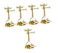 Homoyoyo Soporte De Mechas para Lámpara De Aceite - Mechas Flotantes para Quemador De Disco - Ideal para Ceremonias Budistas De Altar Color Natural Set De 10 Unidades