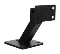 Homoyoyo Soporte de Pasamanos de Acero Inoxidable 201 Base Negra Mate Soporte Resistente para Montaje en Pared de Escaleras Accesorio Compatible para Barandillas de Tubo Redondo y