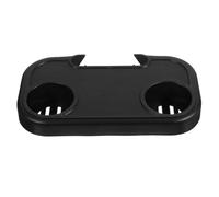 Homoyoyo Soporte para Bebidas con Clip para Silla de Playa Portavasos Plegable Resistente y Compacto para Camping Terraza y Jardín Bandeja Lateral Estable para Reposabrazos