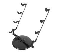 Homoyoyo Soporte para Flautas Dizi de Hierro Base Redonda, Organizador y Expositor para Instrumentos Musicales, Estante de Almacenamiento para Flauta Travesera, Adecuado para Escritorio