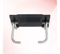 Homoyoyo Soporte para Motor de Kayak, Soporte para Motor de Canoa, Metal, Negro, Montaje en Superficie Horizontal o Vertical, Fácil de Instalar, para Kayak y Canoa, Pesca Marina