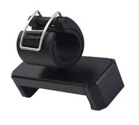 Homoyoyo Soporte para Teléfono Cierre, Abrazadera para Móvil Ligera y Compacta, Clip para Palo Selfie Negro, Compatible Teléfonos para Fotografía Exterior