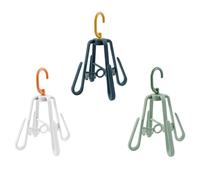 Homoyoyo Soporte para Zapatos 4 Ganchos Plástico Resistente Set de 3 Unidades y Oscuro Colgador Multifuncional para Secar y Organizar Calzado el Hogar