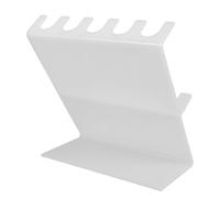 Homoyoyo Soporte Plástico para Pipetas de Laboratorio 5 Orificios, Organizador Resistente para Tubos y Gradillas, Almacenamiento Compacto para Suministros Científicos y Escritorio