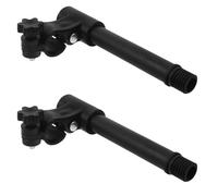 Homoyoyo Soportes de Fijación para Bandeja de Silla de Ruedas Accesorio de Montaje de Mesa de Plástico 1 Par Compatible Múltiples Modelos Diseño Seguro para Comedor y Escritura