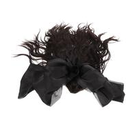 Homoyoyo Sujeta-cabello de Caballo Moño Falso Postizos para Mujer Extensiones para Cabello Fino Pinzas para Recogido Tocado Lazo para Mujer