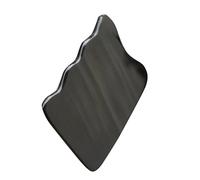 Homoyoyo Tablero de Gua Sha de Cuerno Natural con Diseño Ondulado para Masaje Corporal y Raspado Herramienta Multifuncional para Cuello y Espalda Hogar y Spa