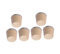 Homoyoyo Tapones De Corcho 6 40/32 Mm Tapón Largo De Madera Para Botellas - Tapa Cónica Ideal Para Reemplazo En Hervidores y Botellas