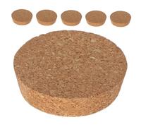 Homoyoyo Tapones De Corcho para Jarrones Hidropónicos y Macetas De Vidrio, Tapa De Corcho Madera Blanda 6 Piezas 85x20x78 Mm, para Terrarios y Decoración De Interiores