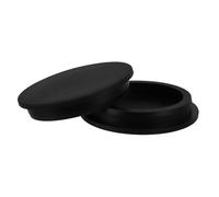 Homoyoyo Tapones de Silicona Negros 2 Piezas para Orificios de 4 Pulgadas Sellado para Botellas y Tuberías Industriales y Domésticas