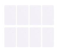 Homoyoyo Tarjetas de Exhibición para Pendientes 200 Piezas Papel Kraft 300 G 5 X 8,9 Cm Orificios Precortados para Manualidades y Embalaje de Joyería