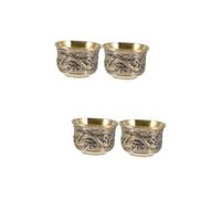 Homoyoyo Taza De Chino Vintage Con Diseño De Dragón - Tazón De Kung Fu - Ideal Para Café Y Cerámica En Japonés