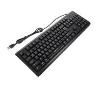 Homoyoyo Teclado USB De Caracteres Zhuyin para Ordenador De Escritorio Diseño Práctico y Duradero Fácil De Usar Sin Necesidad De Instalación Compatible Sistemas De Entrada Chino