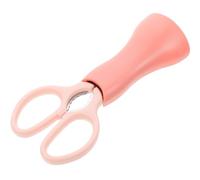 Homoyoyo Tijeras de Cocina Multifuncionales con Pelador de Patatas y Soporte Acero Inoxidable Diseño Ergonómico Antideslizante Accesorio Práctico para Hogar y Color Rosa